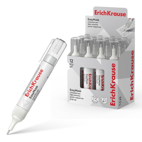 Корректор-ручка ErichKrause 55988 4мл "Дава"