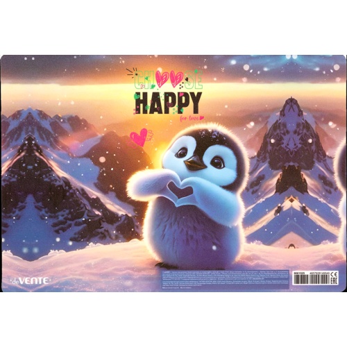 Настольное покрытие для детей  33*23 см deVENTE Happy Pinguin 8061525 "Дава"