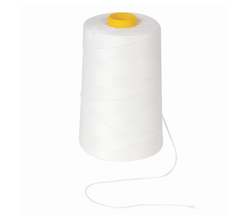 Нить для прошивки документов ЛШ170 лавсановая диаметр 0,7 мм длина 1000 м белая 604989 "Дава"
