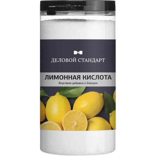 Лимонная кислота Деловой Стандарт, 900г "Дава"