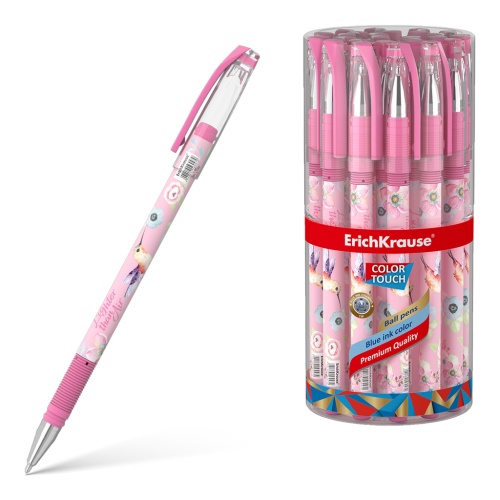 Ручка шариковая ErichKrause Колибри 0.7мм синяя 56047 "Дава"