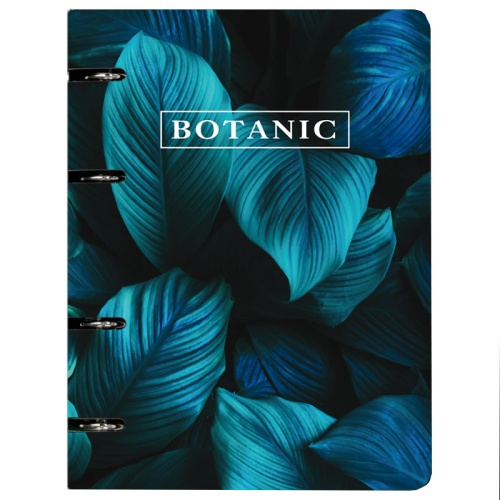 Тетрадь на кольцах 120л/кл. deVENTE. Botanic. 2057524 "Дава"
