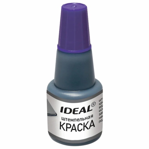 Штемпельная краска Trodat Ideal BY фиолетовая 24мл 7014 "Дава"