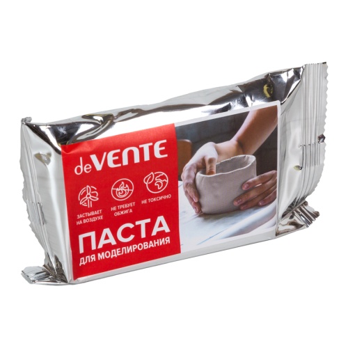 Масса для моделирования deVENTE HOBBY CREATIVE 150г белая ,самозатв.на воздухе 8042420 "Дава"