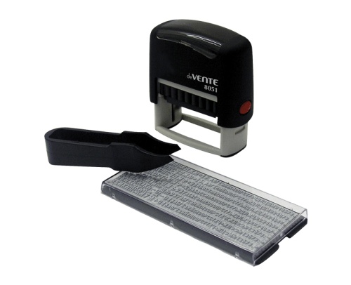 Штамп самонаборный  3 строк deVENTE 8051 38*14мм 4116302 "Дава"
