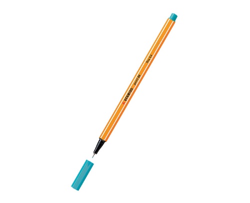 Ручка капиллярная STABILO голубовато-бирюзовый 88/51   "Дава"