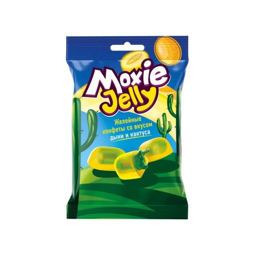 Мармелад жеваетльный Moxie Jelly Дыня-кактус 180г РВК383 "Дава"