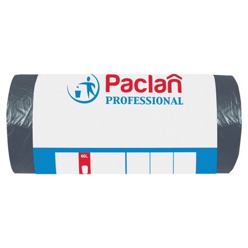 Мешки для мусора  60л/50шт 60*80см 6,2мкм PACLAN Professional 0858 "Дава"