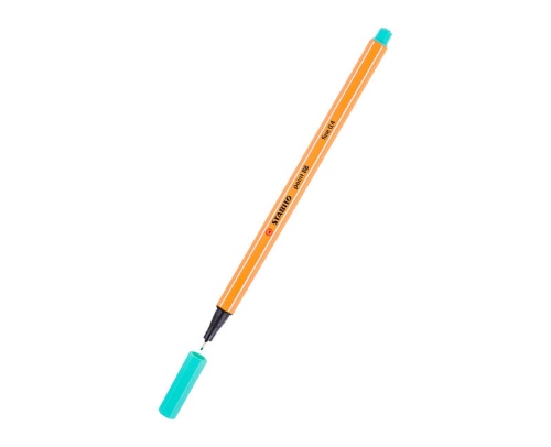 Ручка капиллярная STABILO светло-зеленый лед 88/13   "Дава" Ручка капиллярная STABILO светло-зеленый лед 88/13   "Дава"