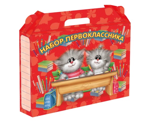 Короб Набор первоклассника deVENTE 8080603 красная, пустая "Дава"