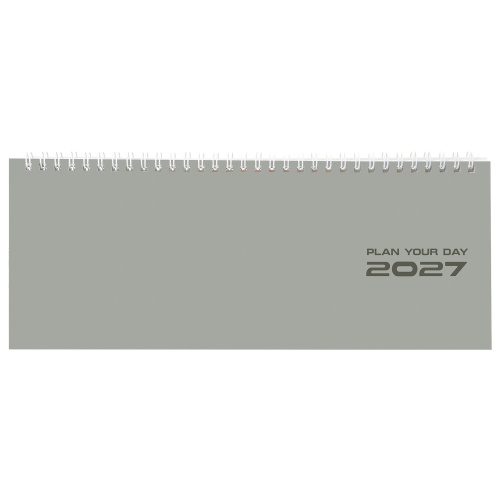 Планинг 2027 STAFF Grey style 285*112мм 64л 117855 "Дава"