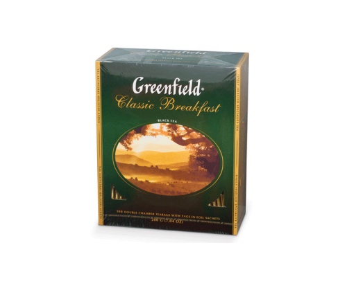 Чай Greenfield Классический Завтрак/Classic Breakfast 100п "Дава"