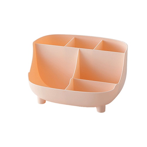 Подставка для канцелярских принадлежностей deVENTE Clister 6 секций, персиковый 4104336 "Дава"