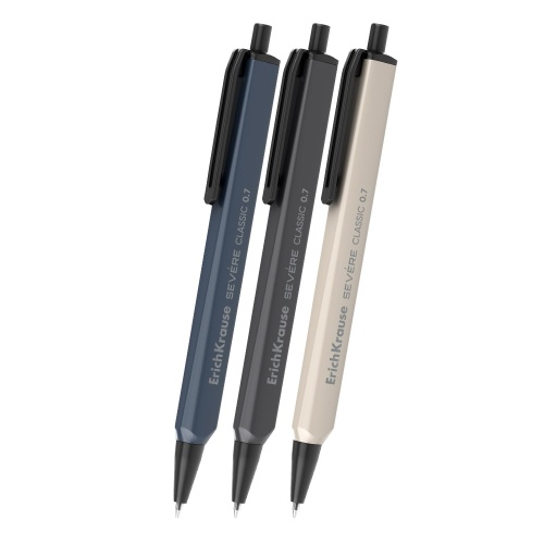 Ручка шариковая автомат ErichKrause Стиль Классика 0,7мм синяя 61098 "Дава"