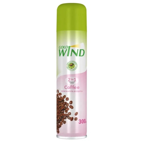 Освежитель воздуха Gold WIND Кофе 300мл "Дава"
