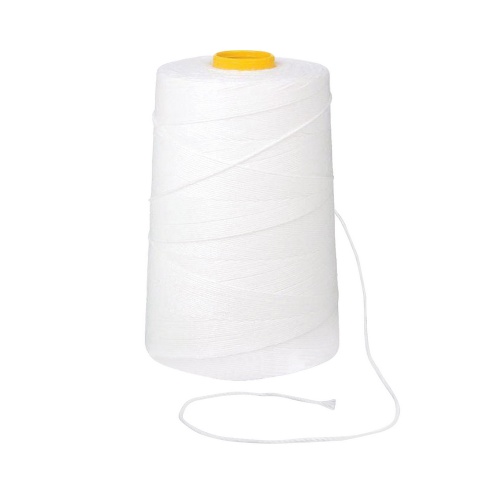 Нить для прошивки документов ЛШ-640 лавсановая диаметр 2 мм длина 250 м белая 604988 "Дава"