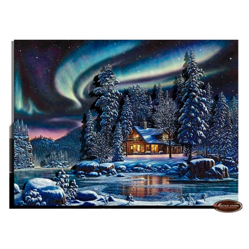 Набор для творчества Папертоль РТ150099 Северное сияние "Дава"