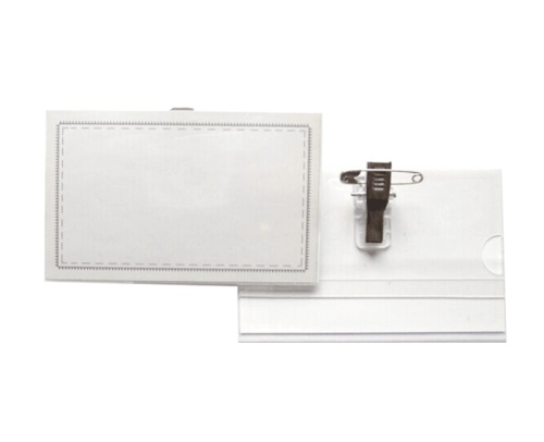 Бэдж  60*90мм Attomex клипса и булавка 4010500 "Дава"