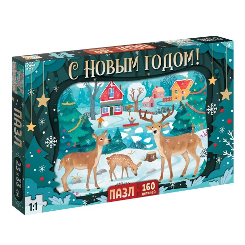 Пазл  160 эл. Яркое настроение 7984275 "Дава"