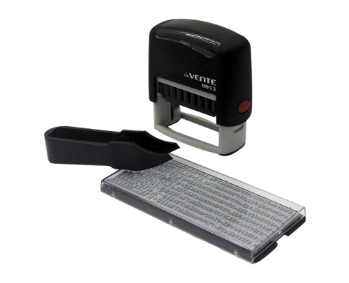 Штамп самонаборный  5 строк deVENTE 8053 58*22мм 4116304 "Дава"