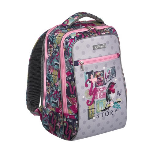 Ранец ErichKrause ErgoLine Urban 18L Bird Story 54462 "Дава"