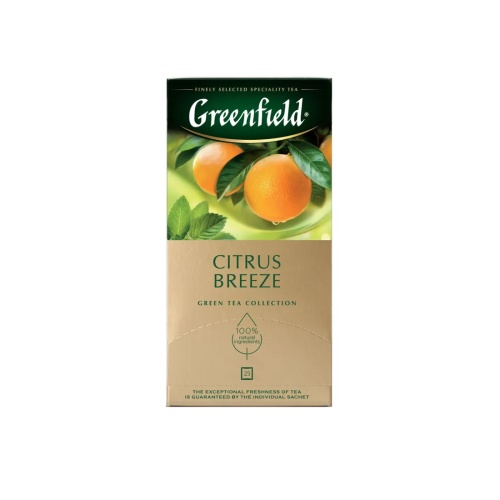 Чай Greenfield Цитрусовый бриз/Citrus Breeze 25п*1,5г "Дава"
