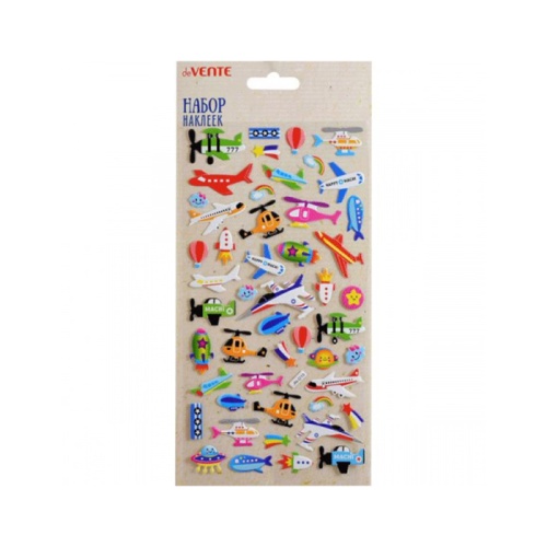 Наклейки объемные deVENTE Boys' world 12,5*23см 8002049 "Дава"