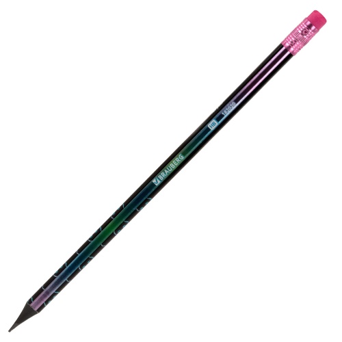 Карандаш с ластиком BRAUBERG CATS ТМ 182020 "Дава"