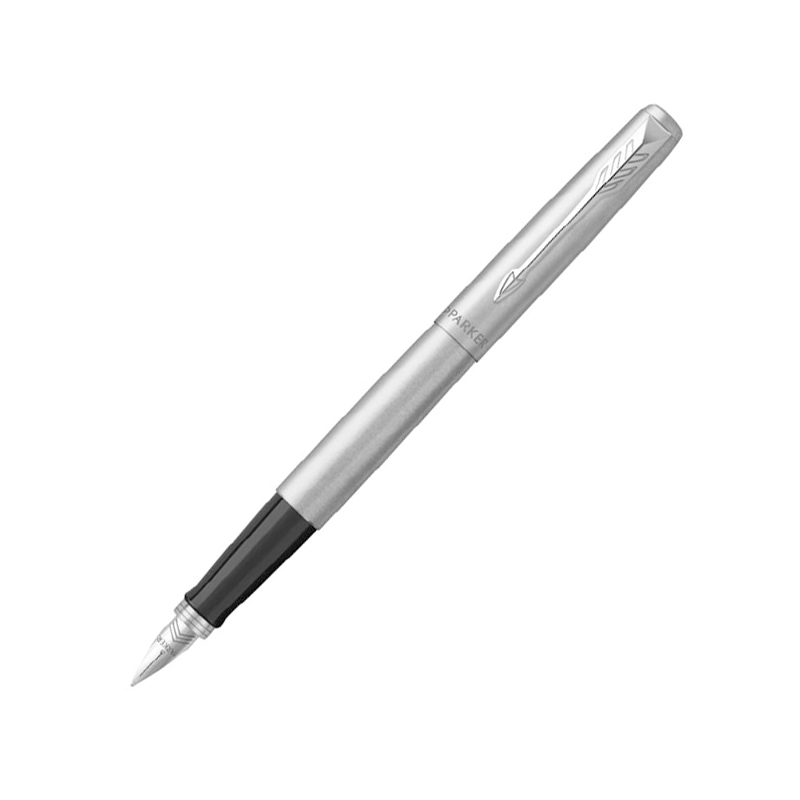 Ручка PARKER перо Jotter Stainless Steel CT серебристый корпус нержавеющая сталь 2030946  "Дава"