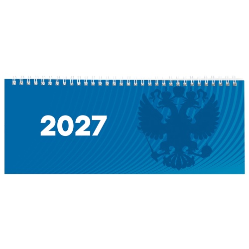 Планинг 2027 STAFF Символика РФ 285*112мм 64л 117853 "Дава"