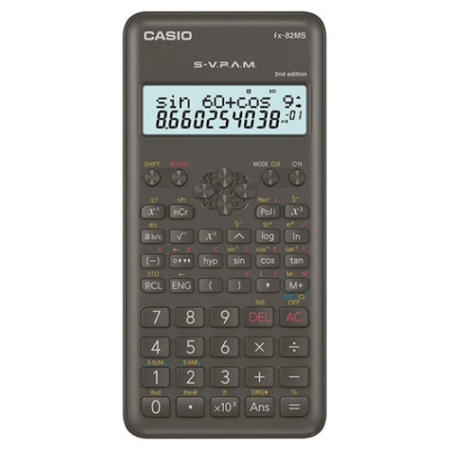 Калькулятор научный Casio FX-82MS-2 12разр., 240функций "Дава"