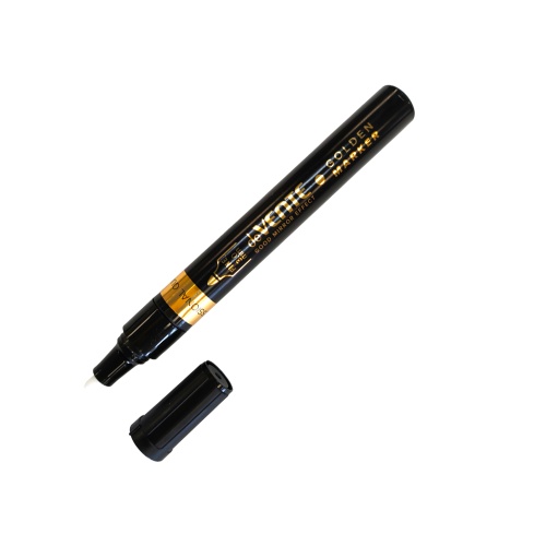 Маркер перманентный deVENTE REPAIR & CRAFT. Gold 3мм 5044418 зеркальный золотой "Дава"