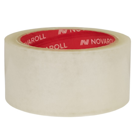 Клейкая лента 48мм* 66м NovaRoll прозрачная (203) 40мкм "Дава"