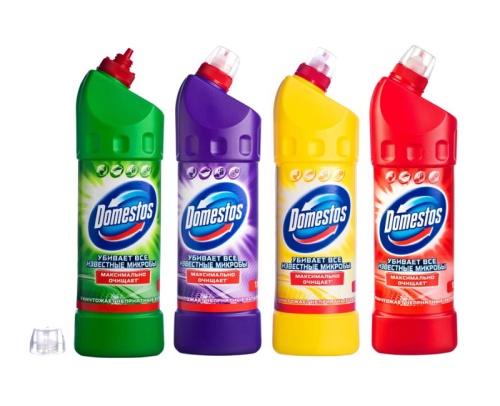 Средство моющее для сантехники Доместос 1л ассорти "Дава"