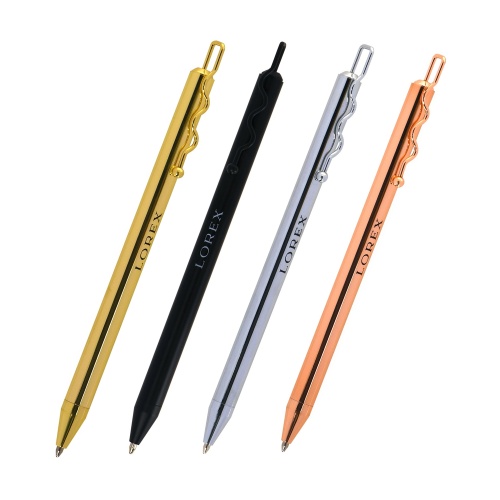 Ручка шариковая подарочная  LOREX Slim Chic GOLDEN BEAUTY LXOPSC-GB "Дава"