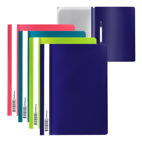 Папка-скоросшиватель с прозрачным листом ErichKrause Matt-touch Reef "Дава"