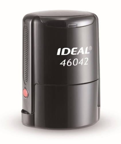 Штамп-оснастка для печати 46042 IDEAL Trodat черная "Дава"