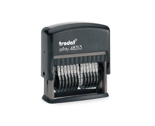 Штамп нумератор 13 разрядов Trodat 48313 3.8мм  "Дава"