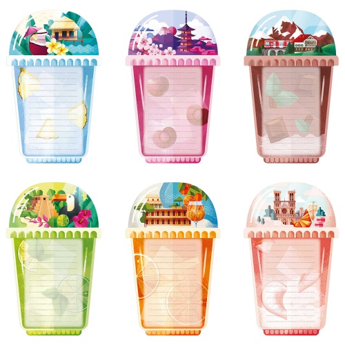 Блок для записей 105*170мм 40л Феникс+ на склейке 59051 "Дава"