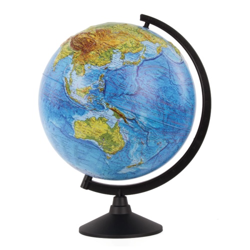 Глобус физический d-320мм Globen Классик, рельефный К013200219 "Дава"