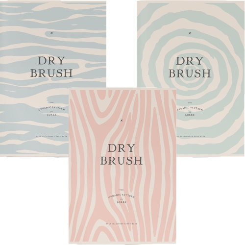 Тетрадь 96л/А4 LOREX DRY BRUSH LXCBCLA4-DB "Дава"