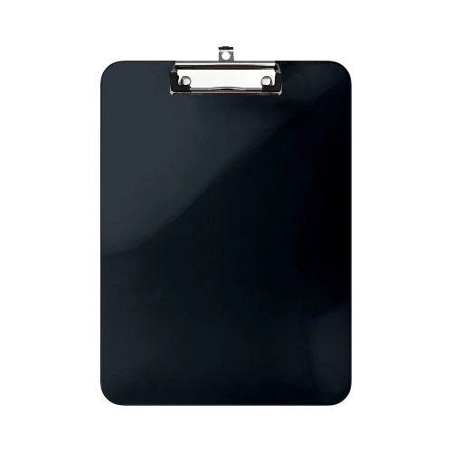 Клипборд (планшет) А4 Lamark CB0444-BK PS пластик, сверхпрочный,черный "Дава"