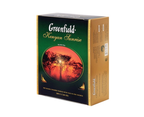 Чай Greenfield Кенийский Восход Солнца/Kenyan Sunrise 100п "Дава"