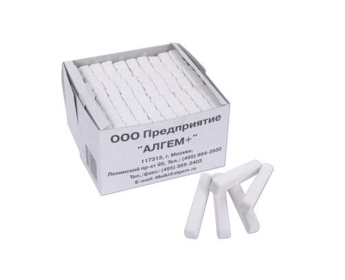 Мелки белые 100шт/упак Алгем 223175,72902 "Дава"