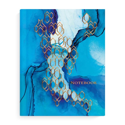 Записная книжка А6 Феникс+ Notebook Небесно-синий 80л. 61503 "Дава"