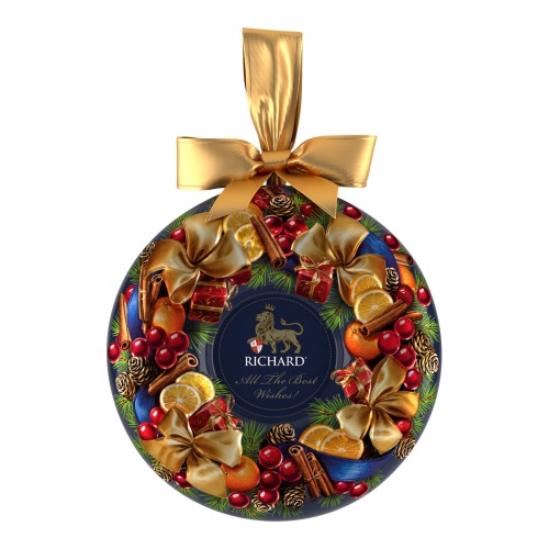 Чай Richard Королевский зимний чай кр/л 80г*10 ж/б "Дава"