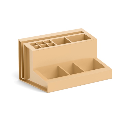 Подставка для канцелярских принадлежностей ErichKrause Leader,Powder, бежевая 55797 "Дава"