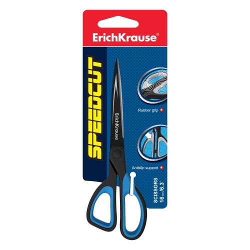 Ножницы 16см ErichKrause Быстрый рез 35105 "Дава"