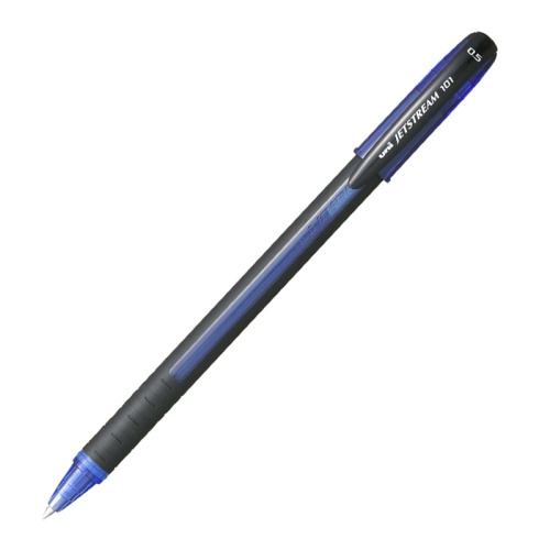Ручка шариковая UNI JetStream 0,5 мм синяя SX-101-05 "Дава"