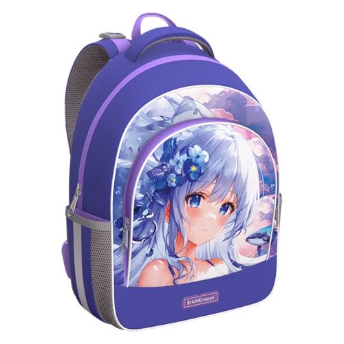 Рюкзак ErichKrause ErgoLine® 15L Kawaii Whale 60093 "Дава"